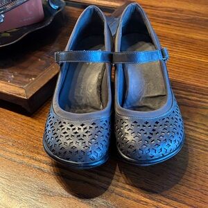 JBU Women's Alicante Wedge Pump Size 10 Gray/Black